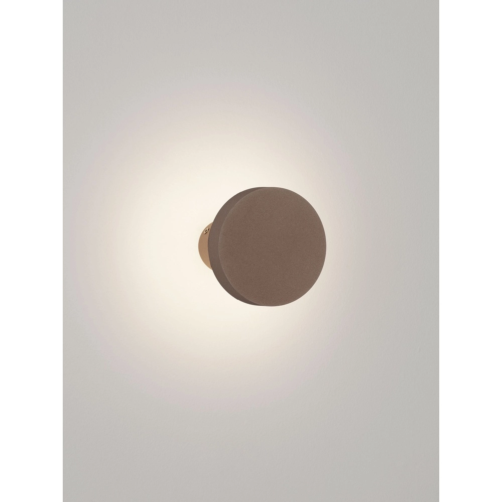 Design-Wandlampe Gong Rostbraun Lyora 5212017496157