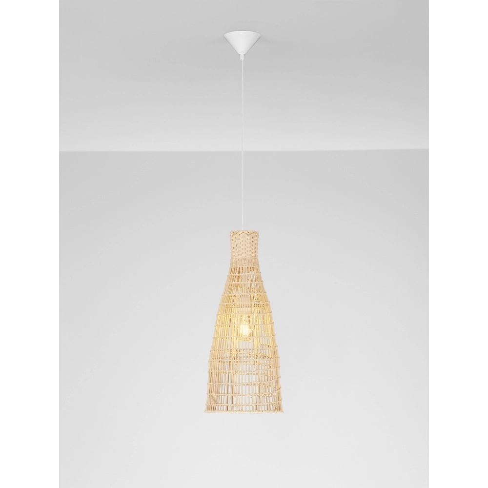 Weiße Pendelleuchte Niro Ø 24cm