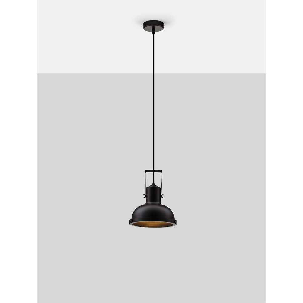 Pendelleuchte Ruvi 1-flammig schwarz Lyora 5212017446329