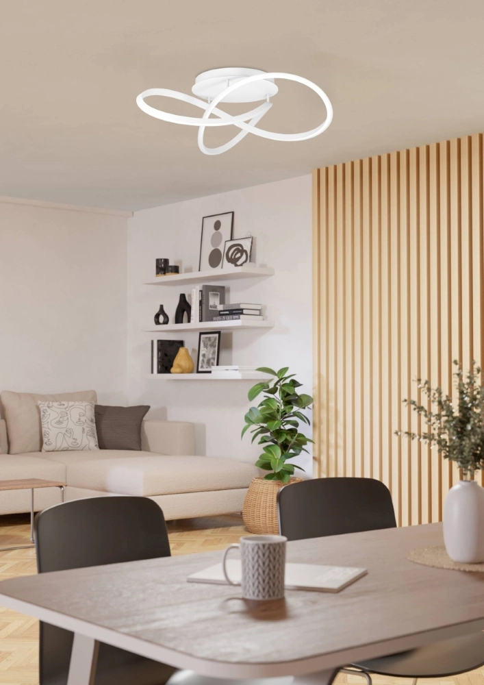 Design-Deckenlampe Riaza weißer Ø 83 cm Stars of Light 9008606357710