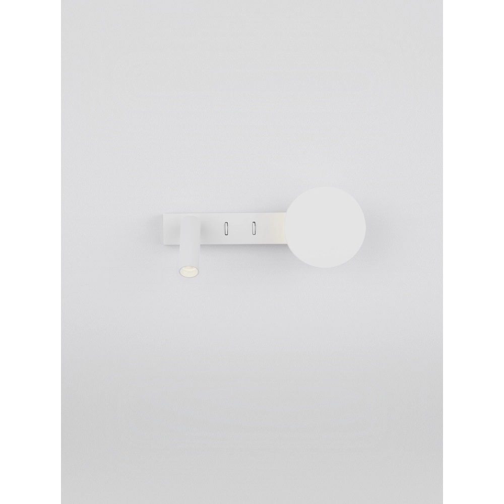 Nachttischlampe Noima weiß Lyora 5212017455253