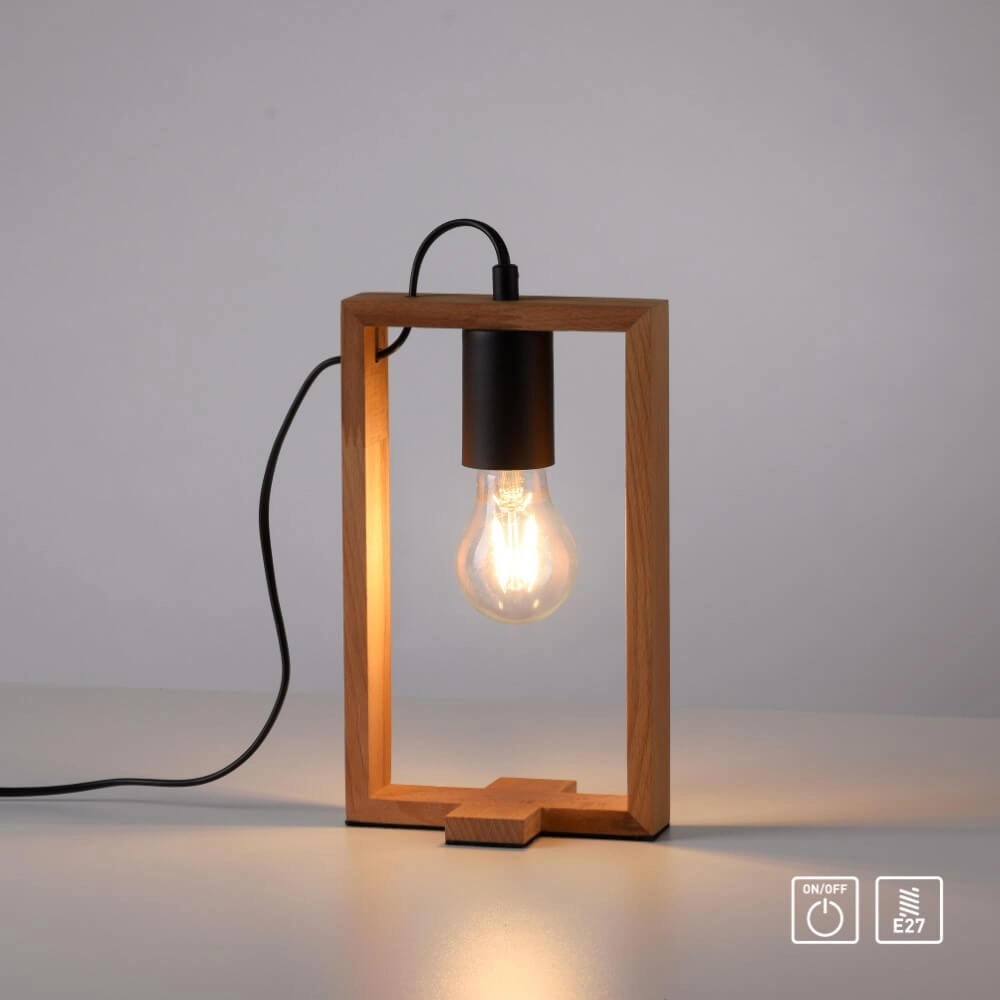 Ländliche Tischlampe Franky 1-Licht Just Light 4043689967468