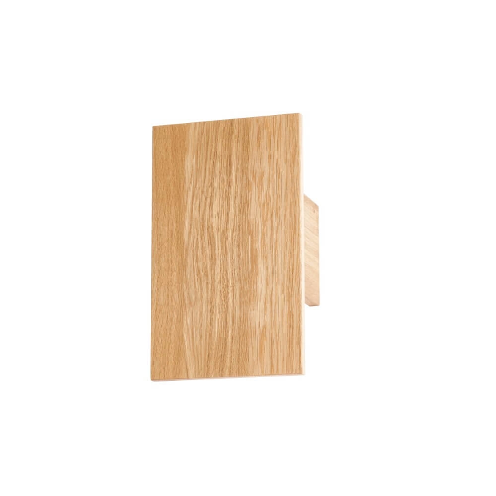 LED-Wandleuchte Shine-Wood 25cm hoch