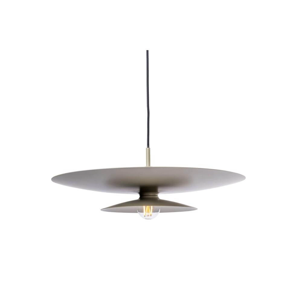 Pendelleuchte Linares Regenschirm khaki Ø 50cm Artdelight 8720701101685