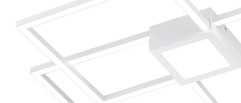 Weiße Deckenleuchte Hydra mit LED Trio 4017807524949