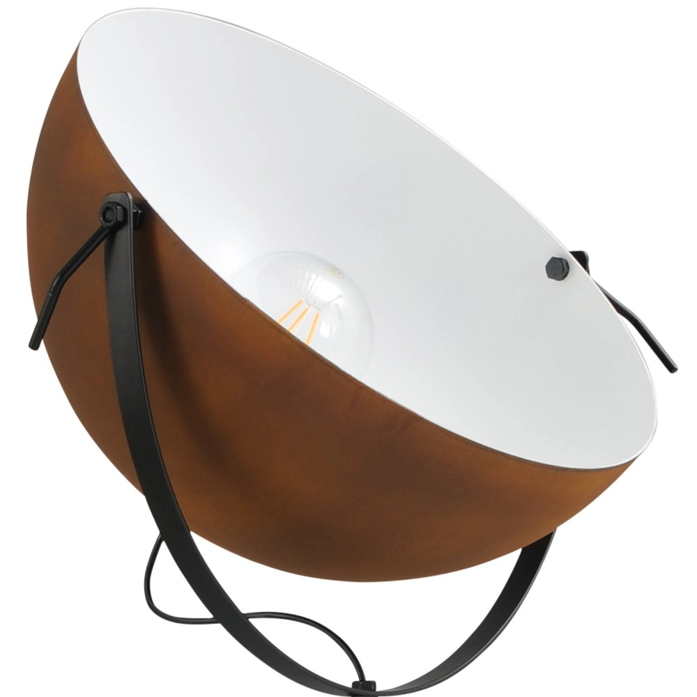 Stehlampe Larino 60 180 cm schwarz mit rostbraun Masterlight 8718121192161