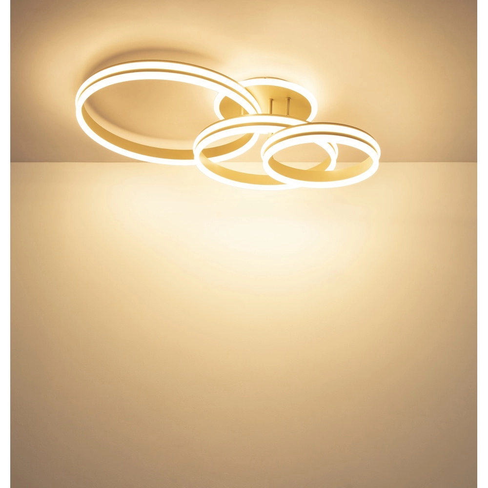 Deckenlampe sandbraun Rubio Konstruktion Globo 9007371593040