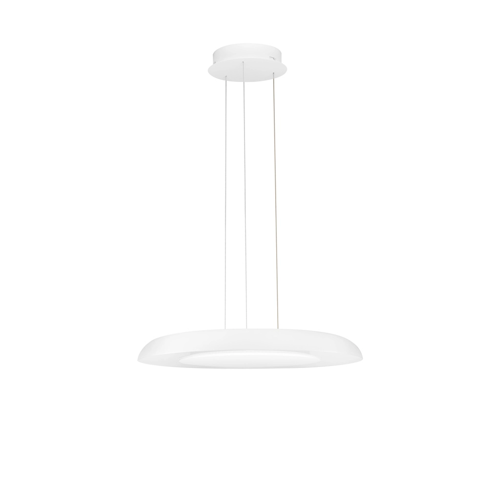 Moderne Pendelleuchte Epos Ø 60cm weiß Lyora 5212017463241