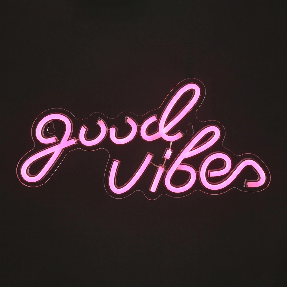 Neon-Wandlampe Neon-Tales "Gute Vibes" Brilliant 4004353476914