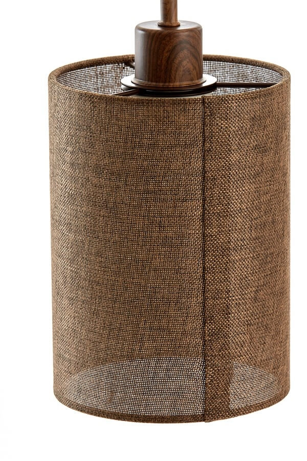 Japandi Tischleuchte Donio dunkler Holzdruck Light & Living 8717807759582
