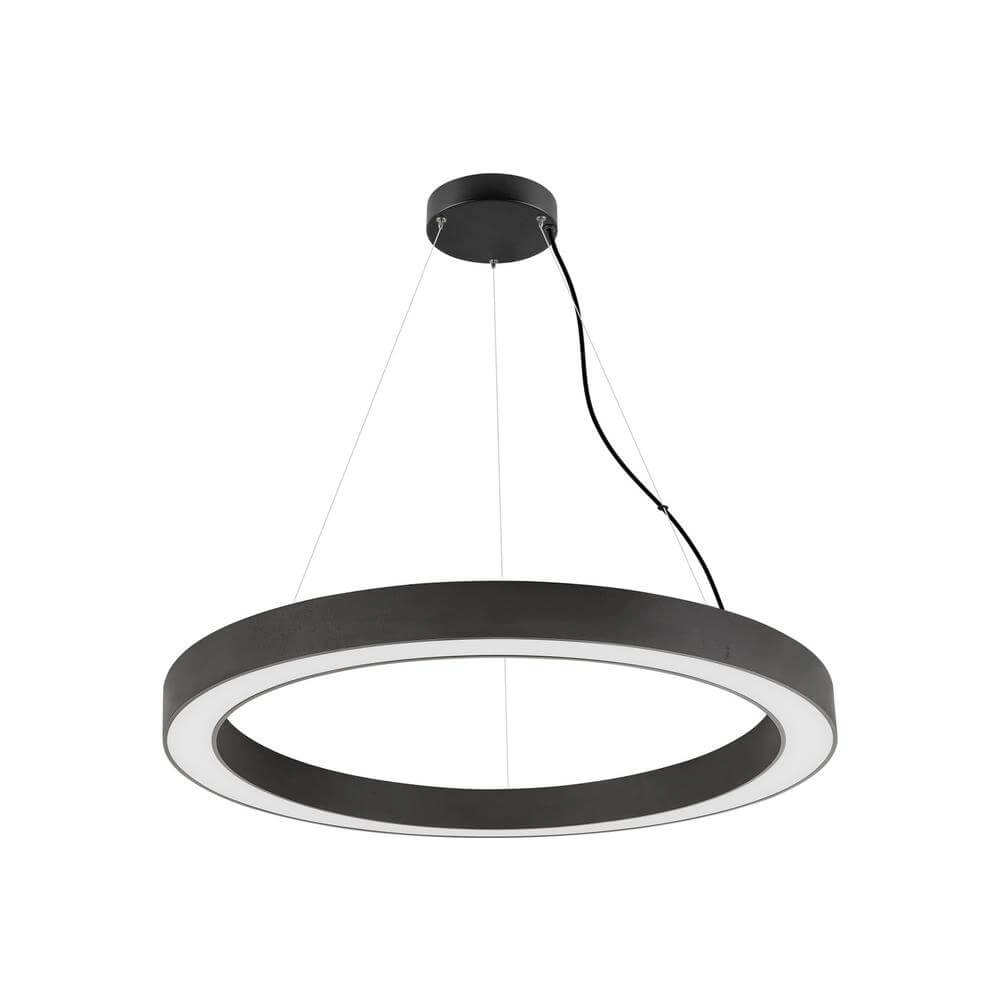 Schwarze Pendelleuchte Medo Ring 90 Ø 90cm SLV 4024163298049