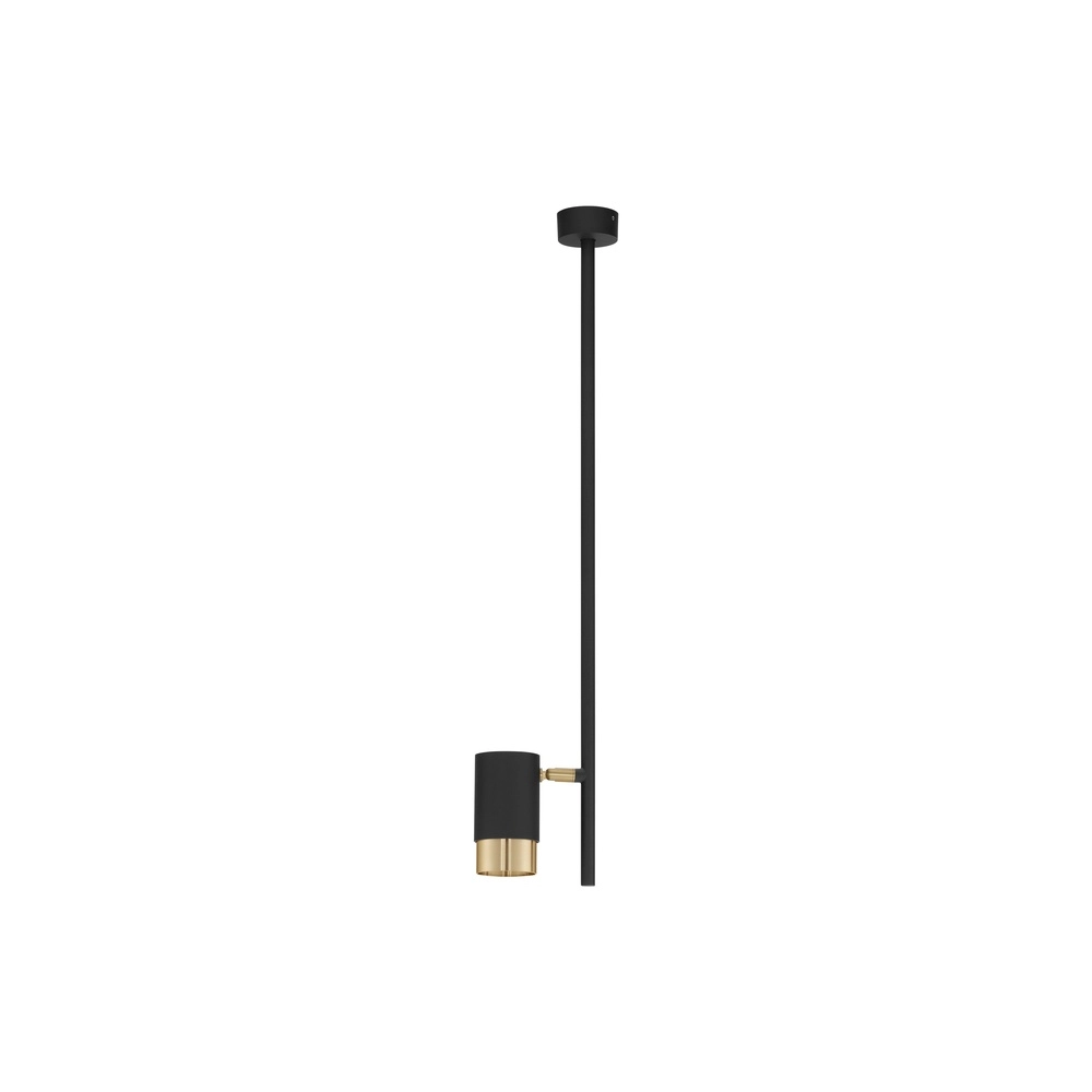 Deckenlampe Pongo Single schwarz mit gold Lyora 5212017441690
