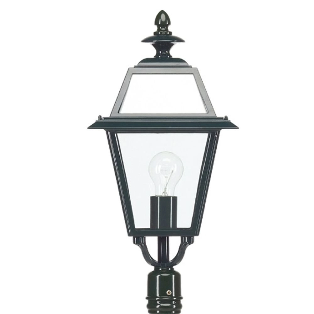 Klassische Gartenlampe Elkenrade schwarz KS 8714732717106