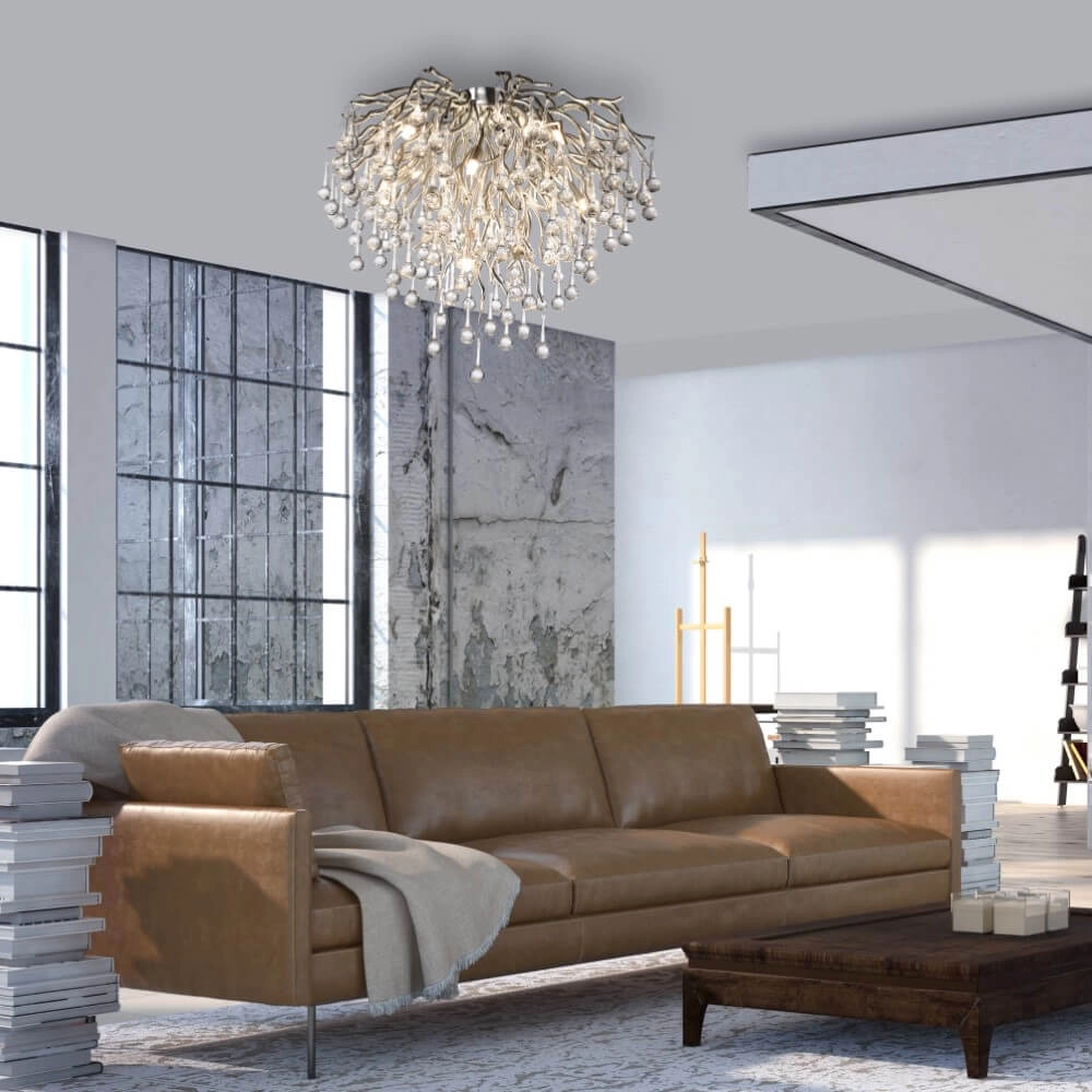 Kronleuchter Icicle Metall 50cm Paul Neuhaus 4012248352090