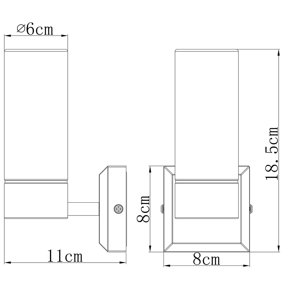 Wandlampe Space Nickel Globo 9007371157228