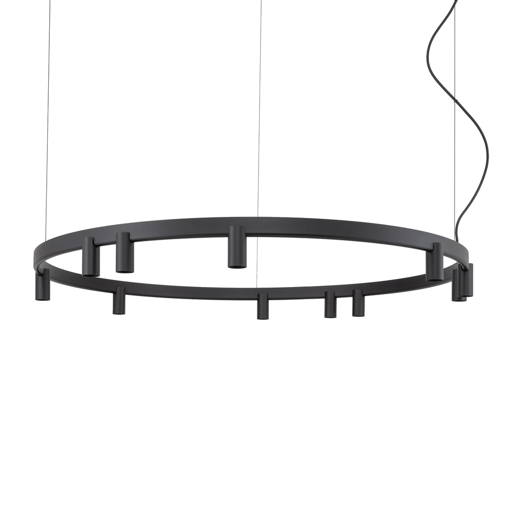 Design-Pendellampe Fourty schwarz Ø 116 cm
