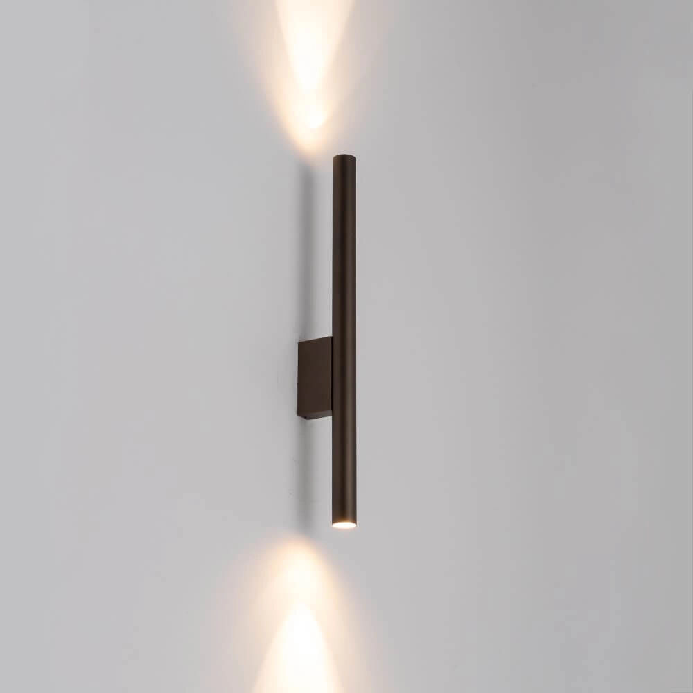 Schmale Wandleuchte Laser Wall Schokoladenbraun Lyora 5903139105637