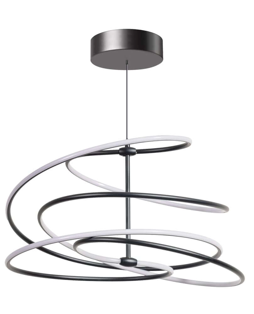 Design-Pendelleuchte Slinger schwarz