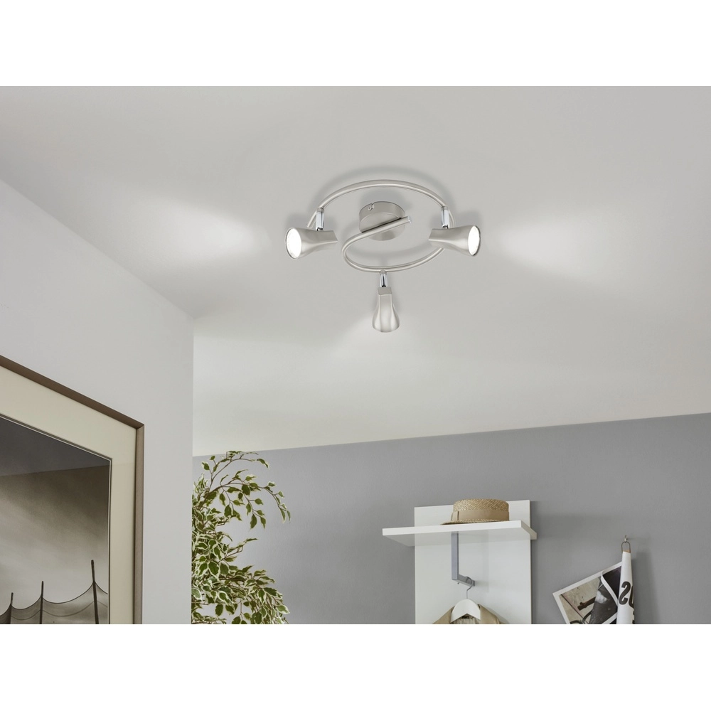 Oberflächenmontierter Spot Tiberio 1 3-Licht Eglo 9002759978259