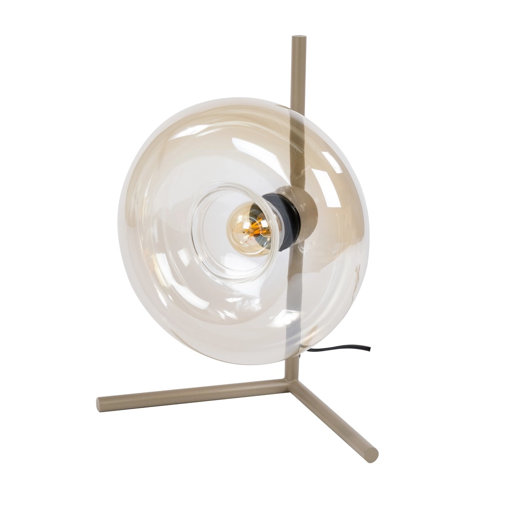 Moderne Tischlampe Soll Sandbraun Lyora 8716803514683