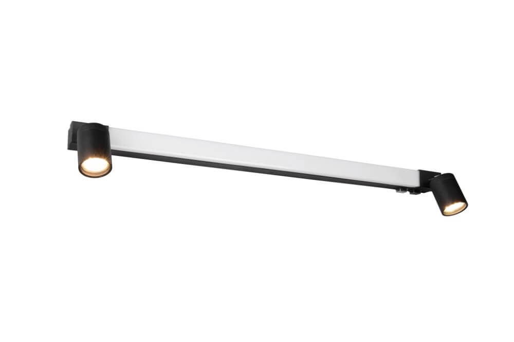 Spiegellampe Enrico 90cm - schwarz Trio 4017807615654