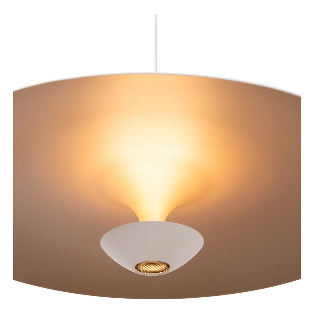 Design-Pendellampe Kenneth weiße Ø 60cm Premium by Lucide 5411212410467