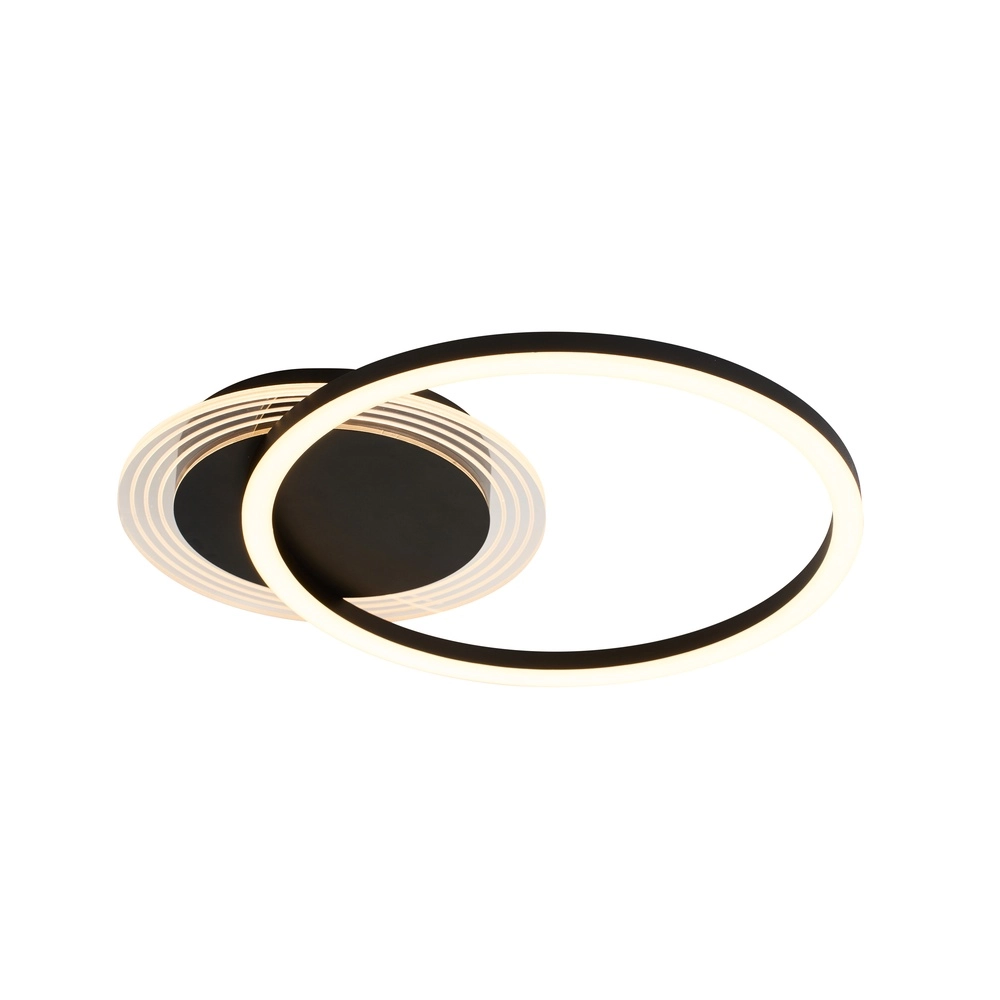 Deckenlampe Contour schwarz einfach