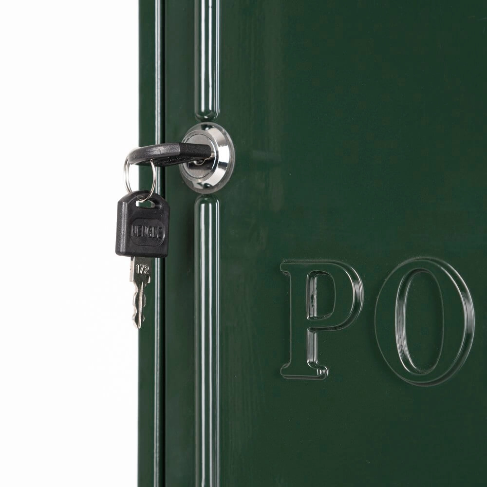 Grüner Briefkasten Postbox B6 KS 8714732171304