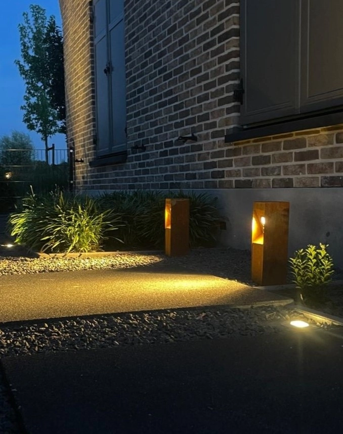 Wegbeleuchtung Gis 35 cm Corten LightLux 6150817716770