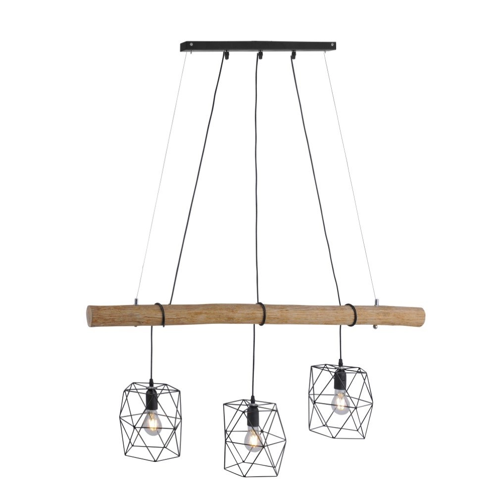 3-Birnen-Pendelleuchte Edgar Just Light 4043689954567