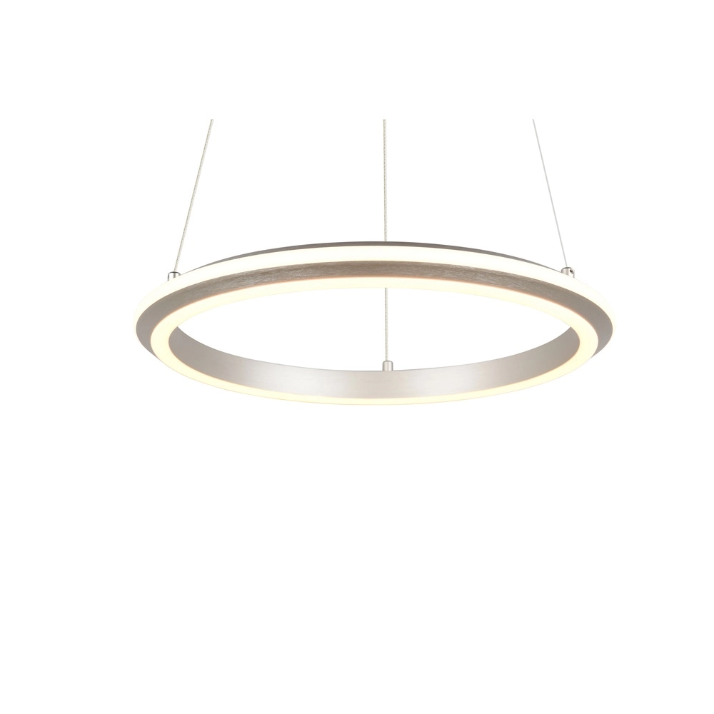 Pendelleuchte Amador nickel Ø 45cm Trio 4017807656640