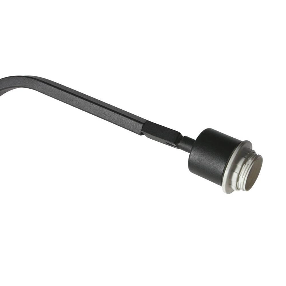 Stehlampe Zig-Zag schwarz mit Bambusschirm Ø 50cm Steinhauer 8712746179316