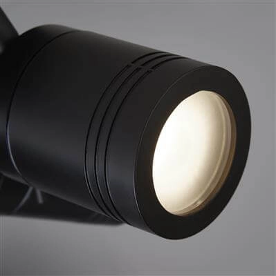 Badezimmer-Deckenstrahler Samson 3-Licht-Schwarz Searchlight 5053423189321