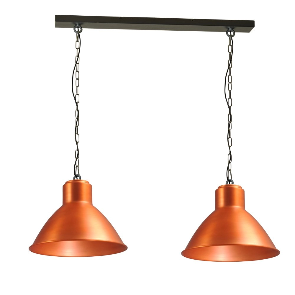 Esszimmerlampe Industria 2x44