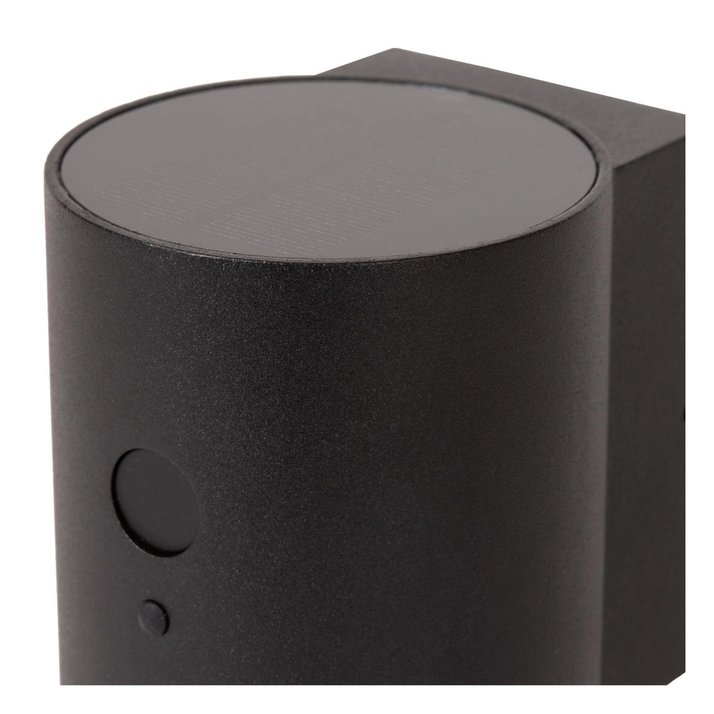 Design-Wandspot Perth Solar Black Lucide 5411212152121