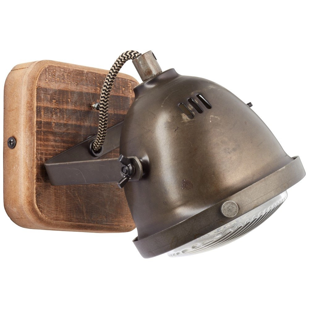 Wandlampe Carmen Wood Brilliant 4004353310638