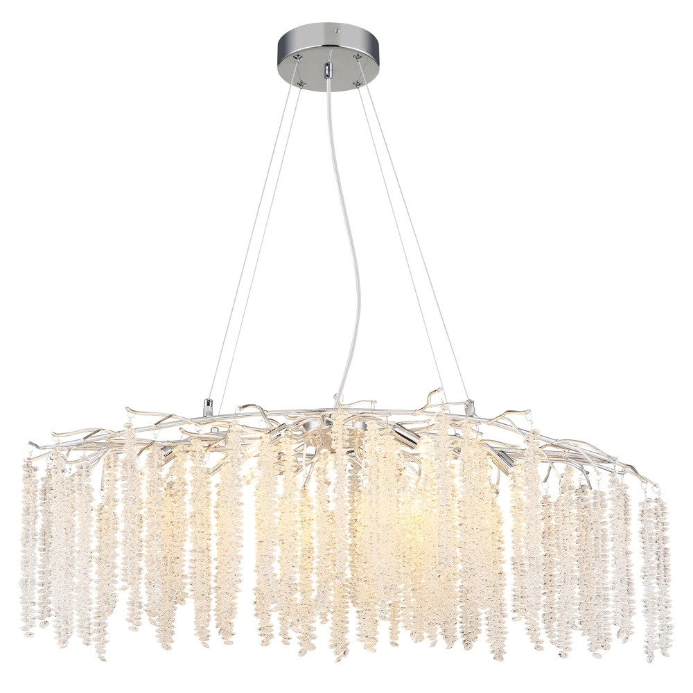 Pendellampe Laverne Chromoval Globo 9007371578153