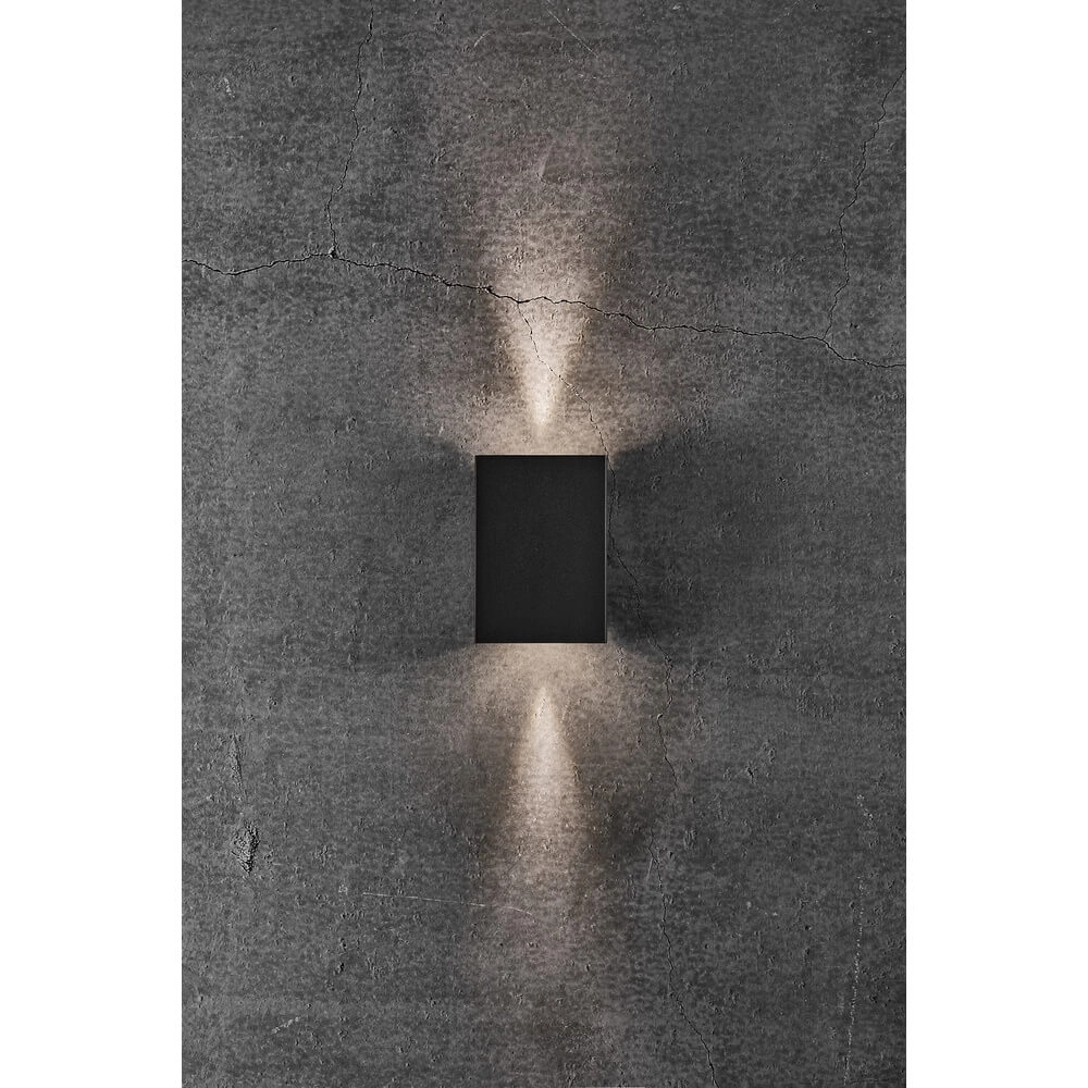 Wandleuchte schwarz Fold Schlankes Design Nordlux 5704924000539