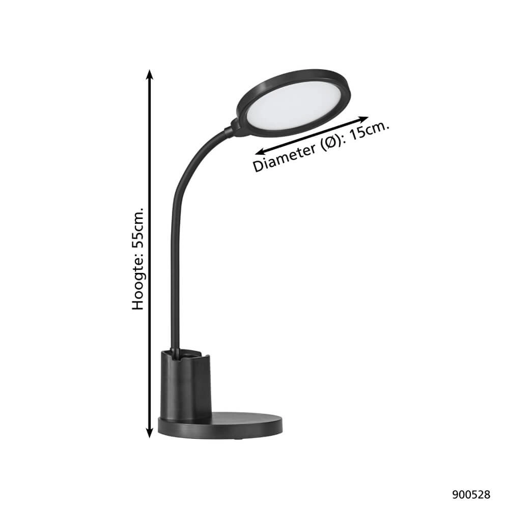Batterie-Schreibtischlampe Brolini Eglo 9008606242825