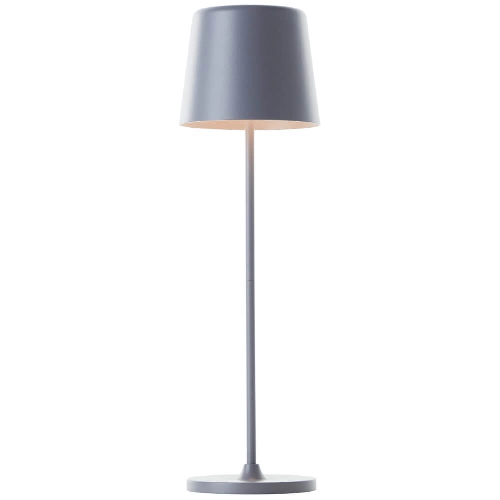 Tischlampe Kaami grau Brilliant 4004353428234