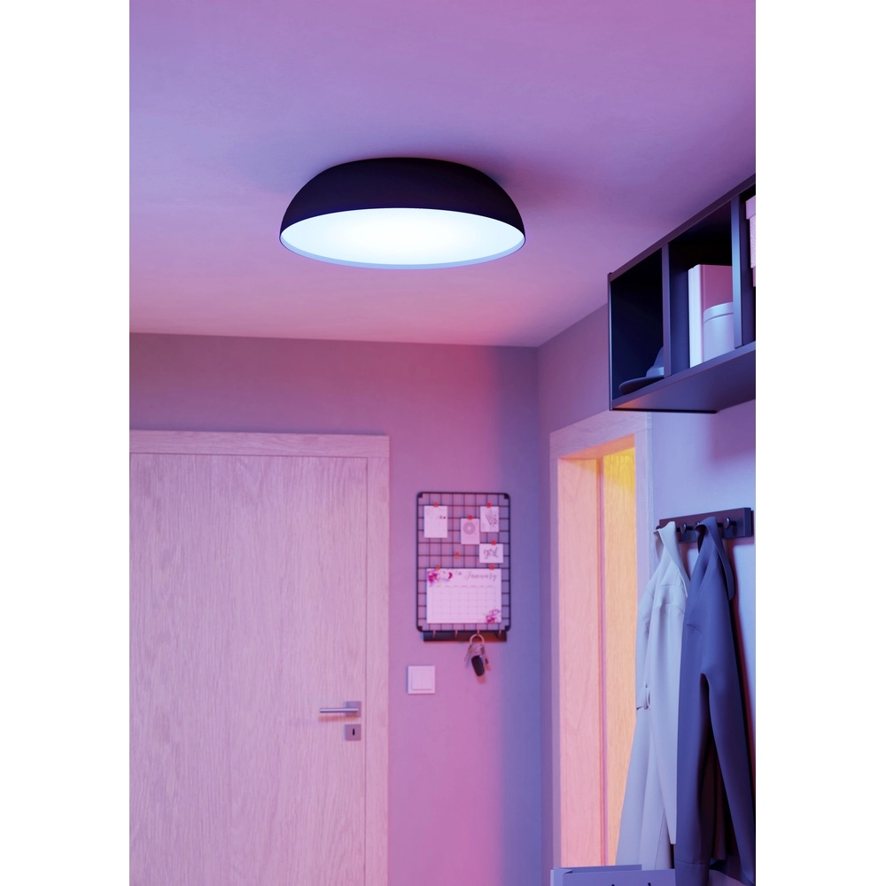 Zigbee-Deckenlampe Tollos-Z Ø 55cm – schwarz Eglo 9008606243808