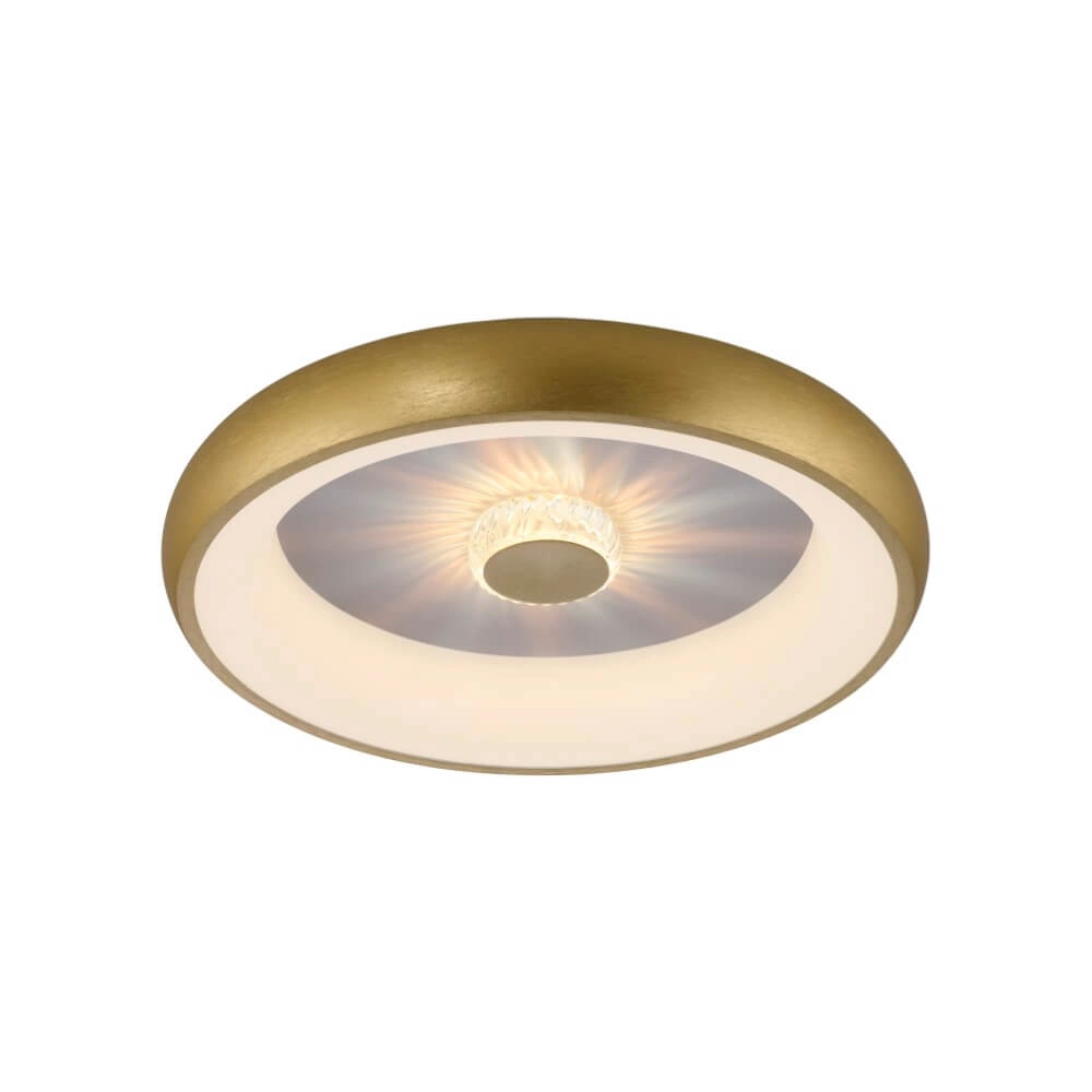 Runde Deckenleuchte Vertigo Messing Ø 46,5cm Just Light 4043689994716