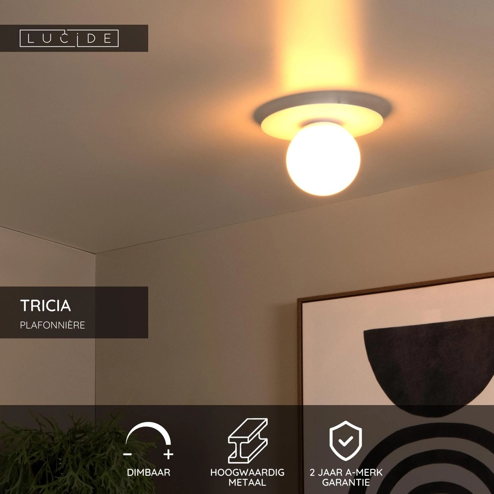 Deckenlampe Tricia Weiß Lucide 5411212792006