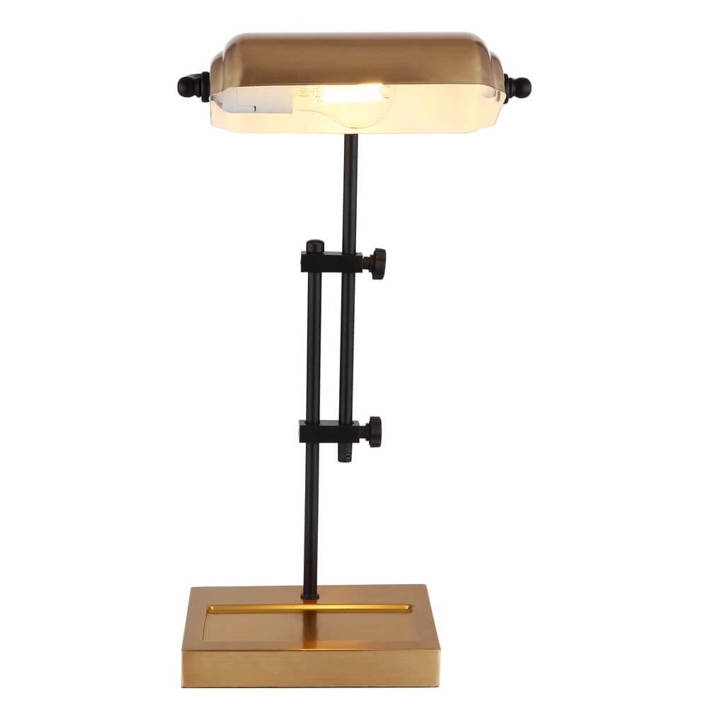 Schreibtischlampe Marid Gold mit Schwarz Globo 9007371462117