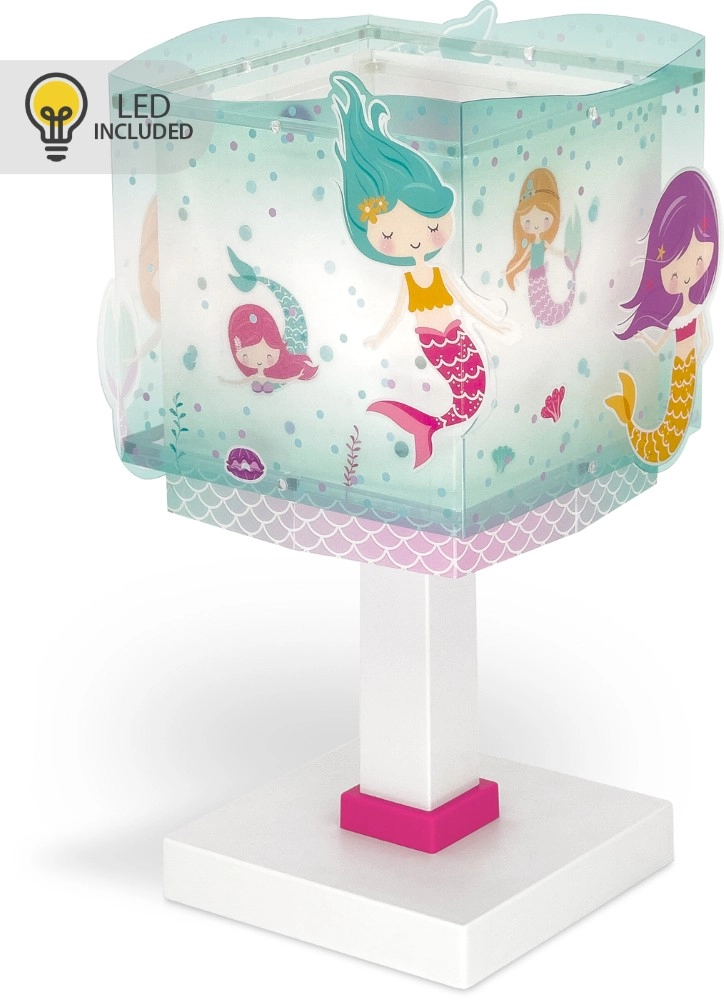 Tischlampe Mermaids türkis