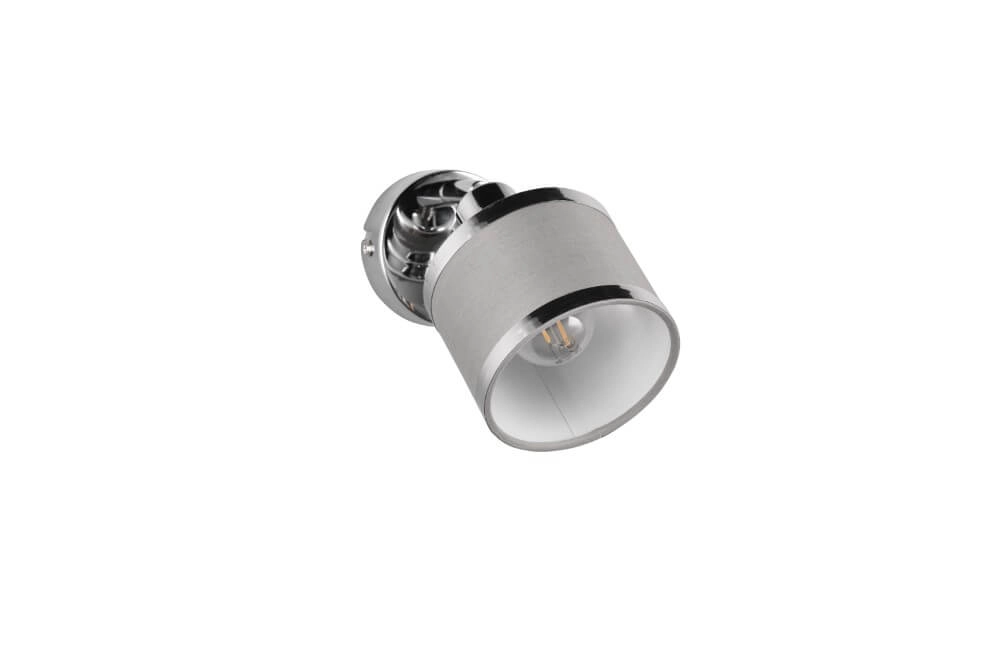 Design-Aufbaustrahler Arosa Nickel 1-flammig Trio 4017807581126