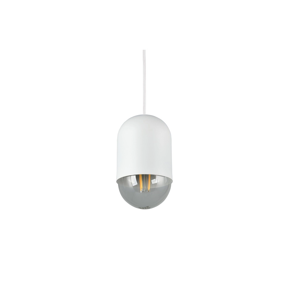 Einzigartige Pendelleuchte Nara weiß Ø 10,5cm Trio 4017807661798