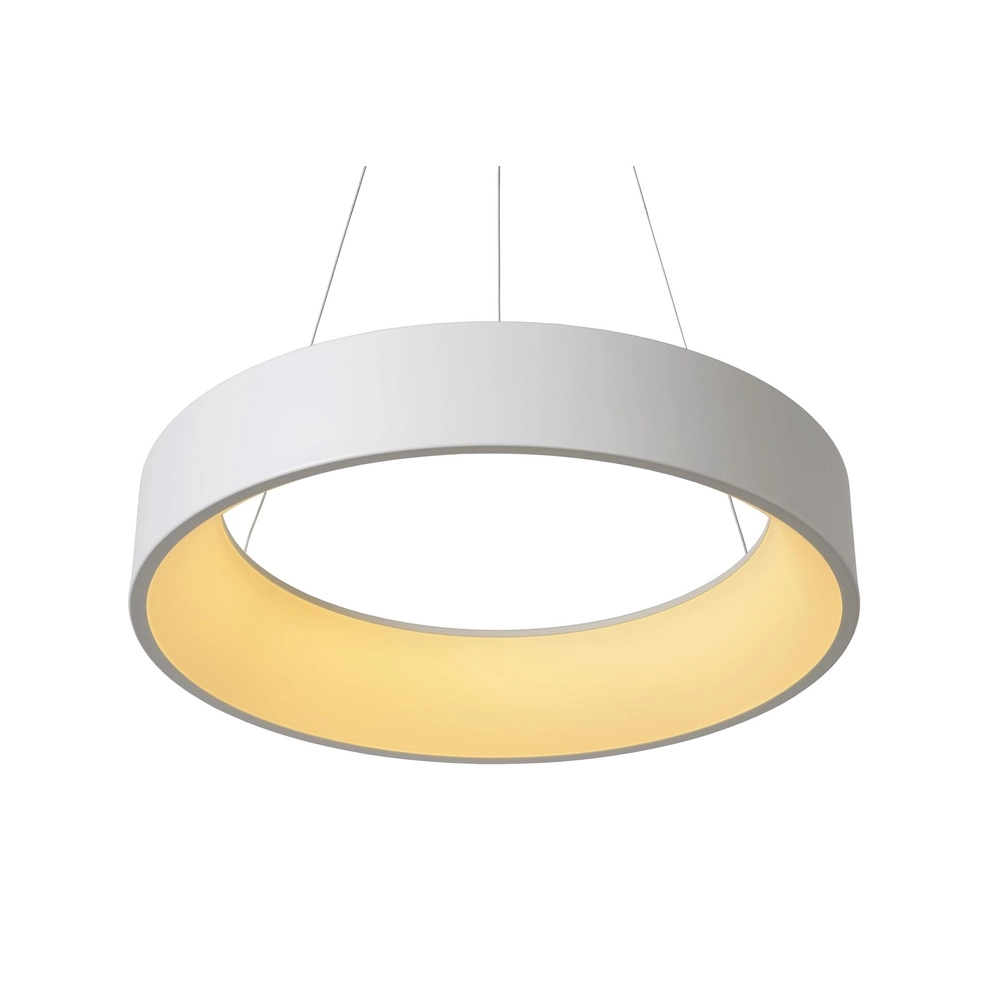 Pendellampe Talowe Led Ø 60 cm weiß Lucide 5411212460240