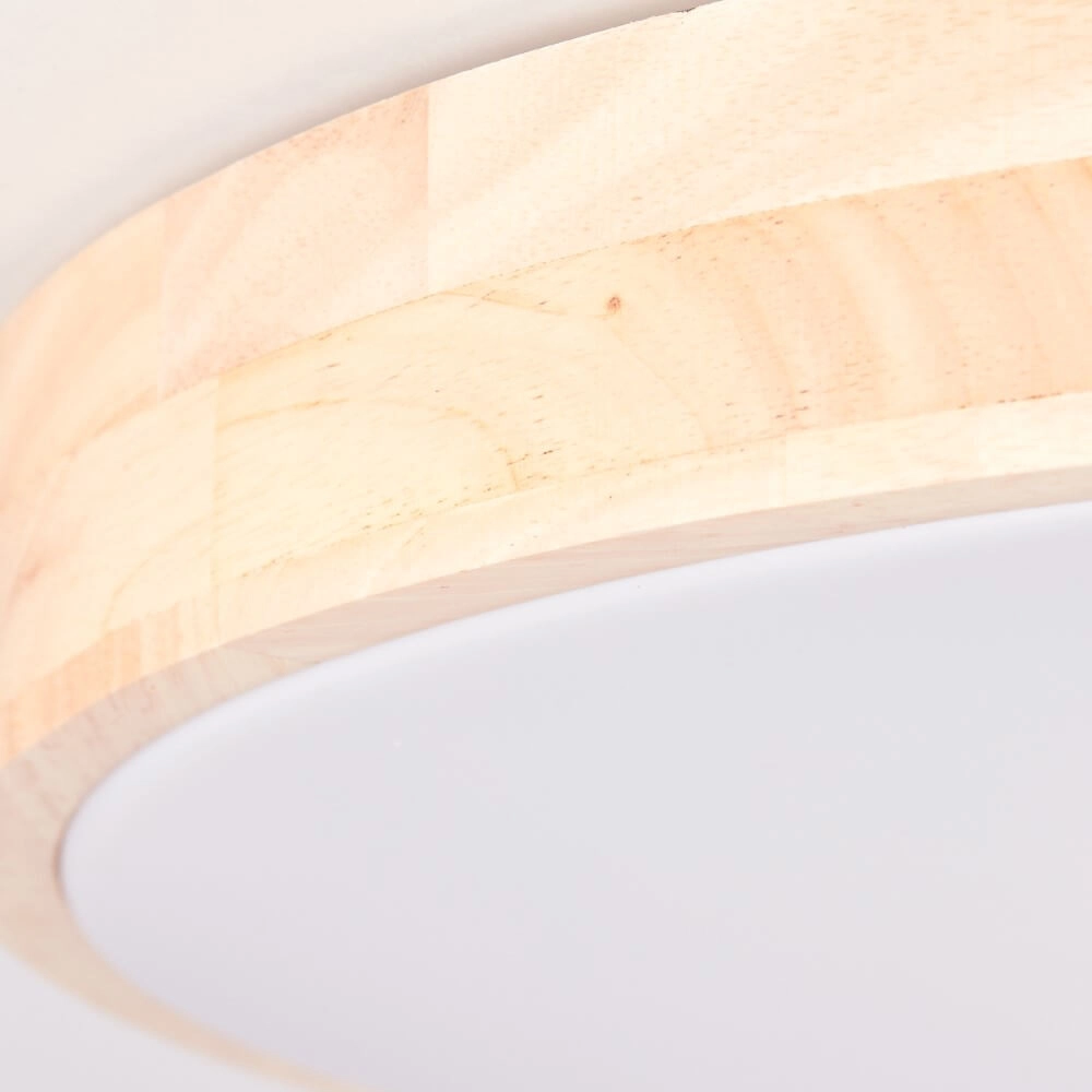 Deckenleuchte aus Holz Slimline Ø 50cm Brilliant 4004353426582