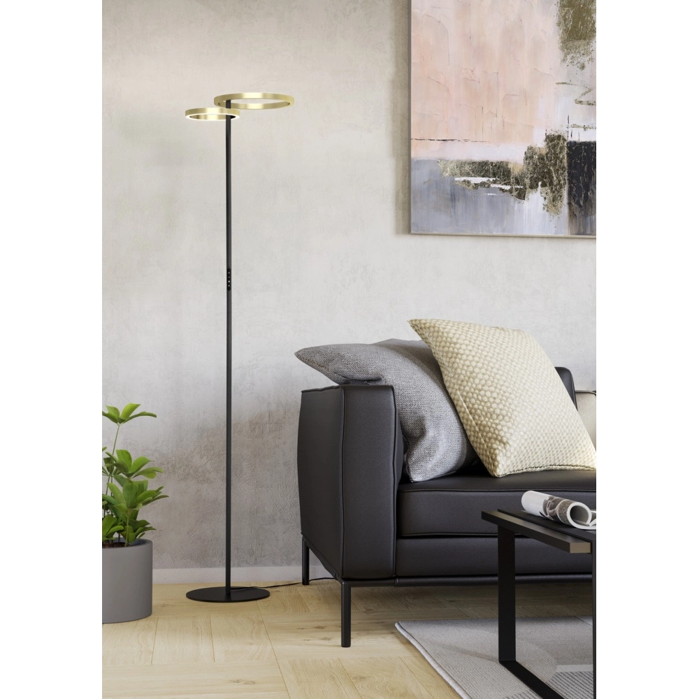 Design-Stehleuchte Castelpoto 1 Gold Eglo 9008606357321